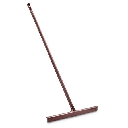 R. S. Quality Products 24" SINGLE ONE PIECE SQUEEGEE W/ ONE PIECE HANDLE-BROWN 36568417010-BR